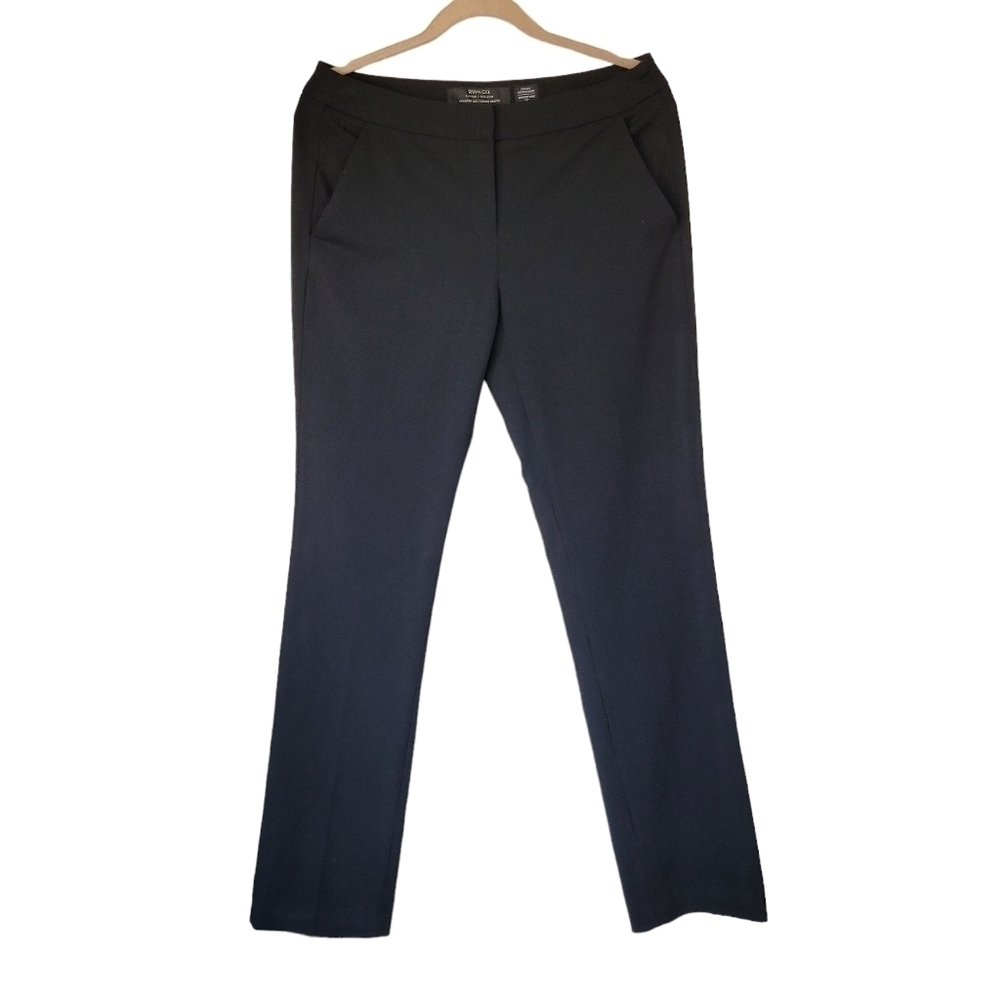 RW&CO Signature Fit Straight Leg Black Dress Pants - Picture 2 of 7